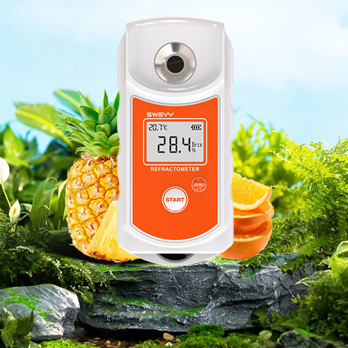 SW53T速為水果測糖儀高精度甜度測試儀飲料奶茶糖分檢測儀器數(shù)顯糖度計