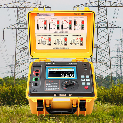 速為sw3080高壓絕緣電阻測試儀電力10KV高壓搖表工業(yè)電網(wǎng)檢測數(shù)字兆歐表