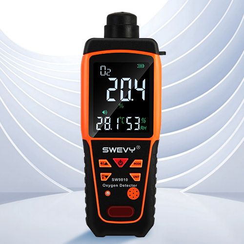 速為（suwei）SW9810 氧氣檢測儀 氧濃度含量測試儀氧氣檢測報(bào)警器便攜式測氧儀