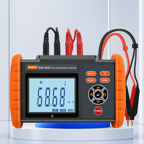 速為直流低電阻測(cè)試儀 毫歐表 歐姆計(jì) 微歐計(jì) 微電阻測(cè)量?jī)x變壓器 SW-6205（量程0.01mΩ~30KΩ）